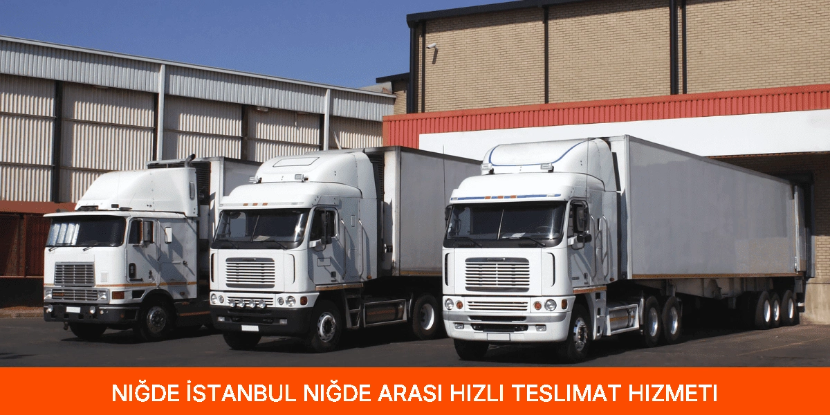 İstanbul Niğde Arası Hızlı Teslimat Hizmeti